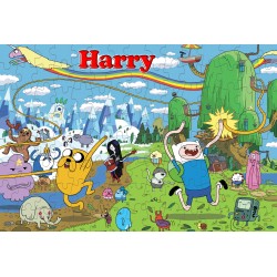 Personalised Adventure Time Puzzle