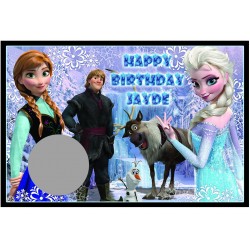 Personalised Frozen Scratch Cards