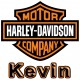 Personalised Harley Davidson Mug