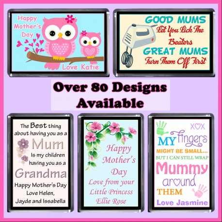 Personalised Mother's Day Fridge Magnet