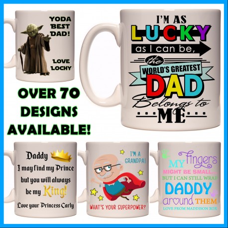 Personalised Father's Day Mug