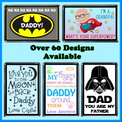 Personalised Father's Day Fridge Magnet