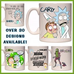 Personalised Rick and Morty Mug