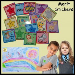 Personalised Teacher Merit Stickers