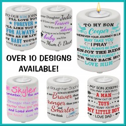 To My Son / To My Daughter Candle Holder