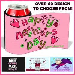Personalised Mother's Day Stubby Cooler