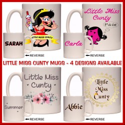 Personalised Little Miss Cunty Mug