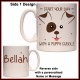 Personalised "Start your day with a Puppy Cuddle" Mug