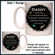 Personalised Daddy I Love you to the Moon & Back Mug