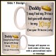 Personalised Daddy You'll always be my King Mug
