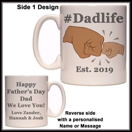Personalised Dadlife Mug