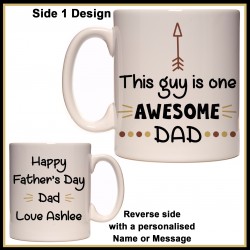 Personalised This Guy is one Awesome Dad Mug
