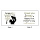Personalised Happy 1st Fathers Day Daddy Mug