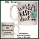 Personalised World's Best Dad Mug