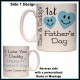 Personalised Mine & Daddy's 1st Father's Day Mug
