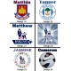 Personalised English Premier League Team Mug