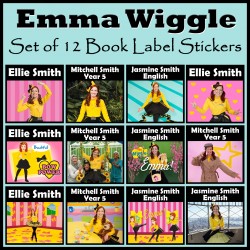 Personalised Emma Wiggle Book Labels