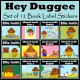 Personalised Hey Duggee Book Labels