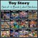 Personalised Toy Story Book Labels