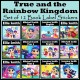 Personalised TRUE and the Rainbow Kingdom Book Labels