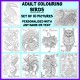 Personalised Adult Colouring - Birds