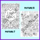 Personalised Adult Colouring - Inspirational Quotes