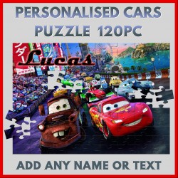 Personalised Cars Puzzle