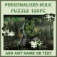 Personalised The Hulk Puzzle
