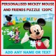 Personalised Mickey Mouse & Friends Puzzle