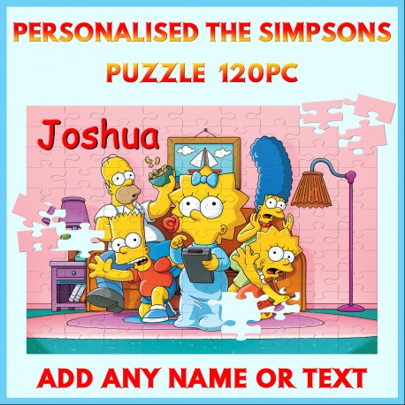 Personalised The Simpsons Puzzle