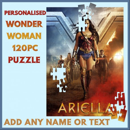Personalised Wonder Woman Puzzle