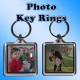 Personalised Photo Square Key Ring