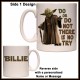 Personalised Yoda - Do or Do Not Mug