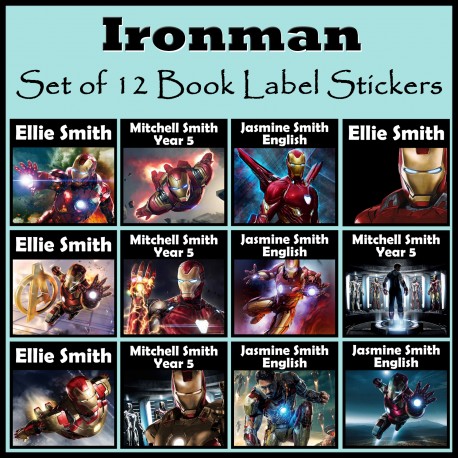 Personalised Ironman Labels