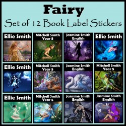 Personalised Fairy Book Labels