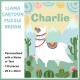 Personalised Cartoon Llama Puzzle