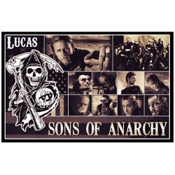 Personalised Sons of Anarchy Fridge Magnet